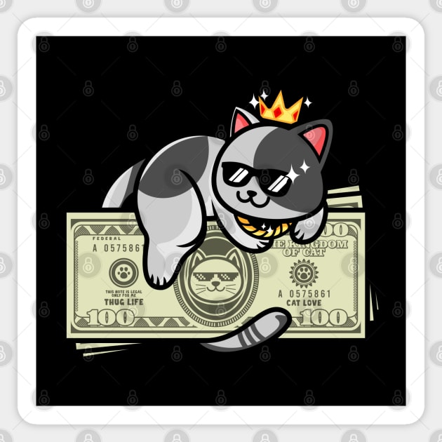 RICHIE THE CAT Sticker by spoilerinc